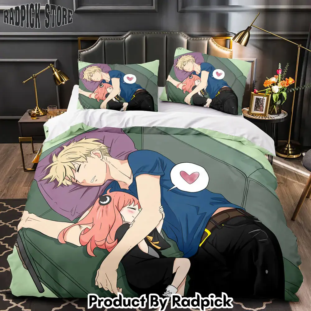 Spy x family bedding set cosplay quilt duvet cover us bed sheet sets  rp0426825